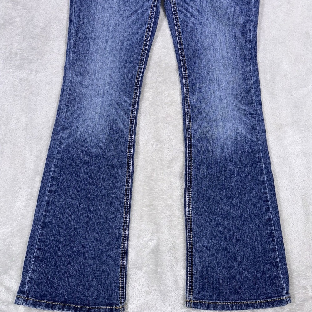 Ariat Real Denim Rosa Jeans Womens 27s Bootcut Stretch Cowgirls Western Rodeo - Picture 3 of 14